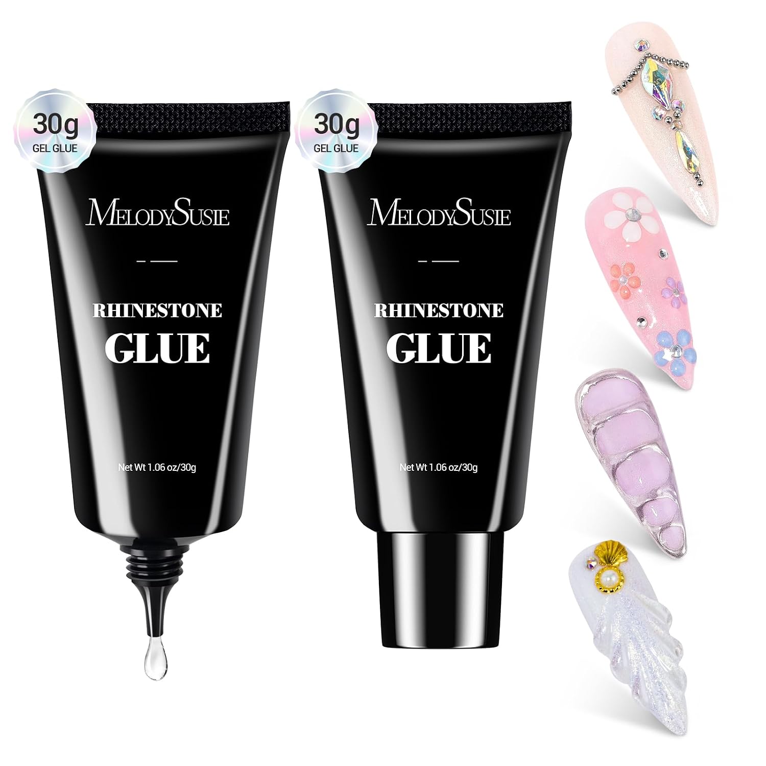 Detalle de MelodySusie Nail Art Glue Gel 60g