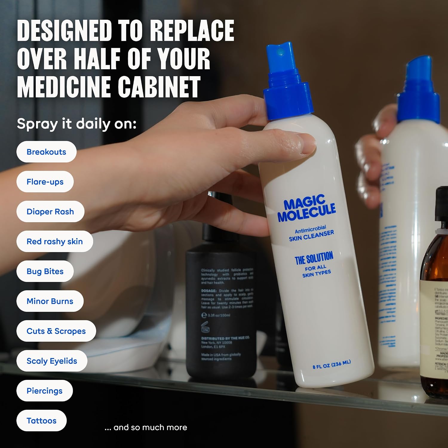 Detalle 1 de Magic Molecule Hypochlorous Acid Spray, 8 oz