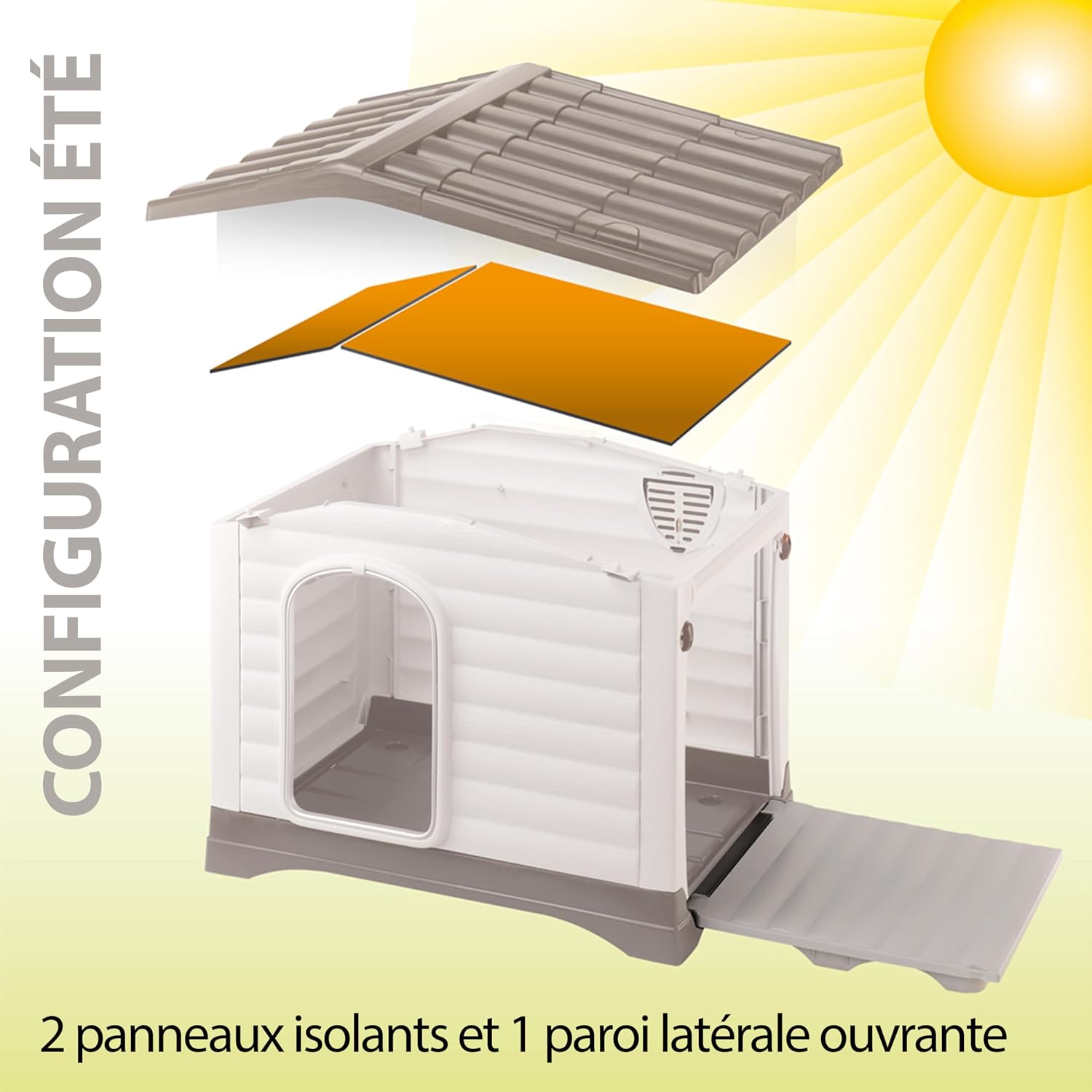 Thumbnail 4 de Ferplast Kit 6 panneaux isolants Dogvilla