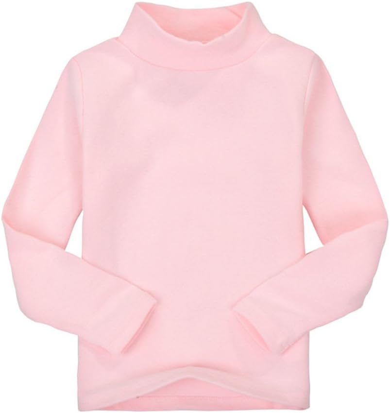 Detalle de CuteOn Kids long-sleeve high neck cotton t-shirt (2–6 years)