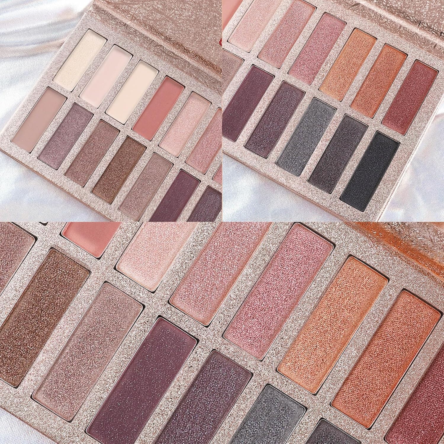 Detalle de UCANBE eyeshadow palette, 20 colors