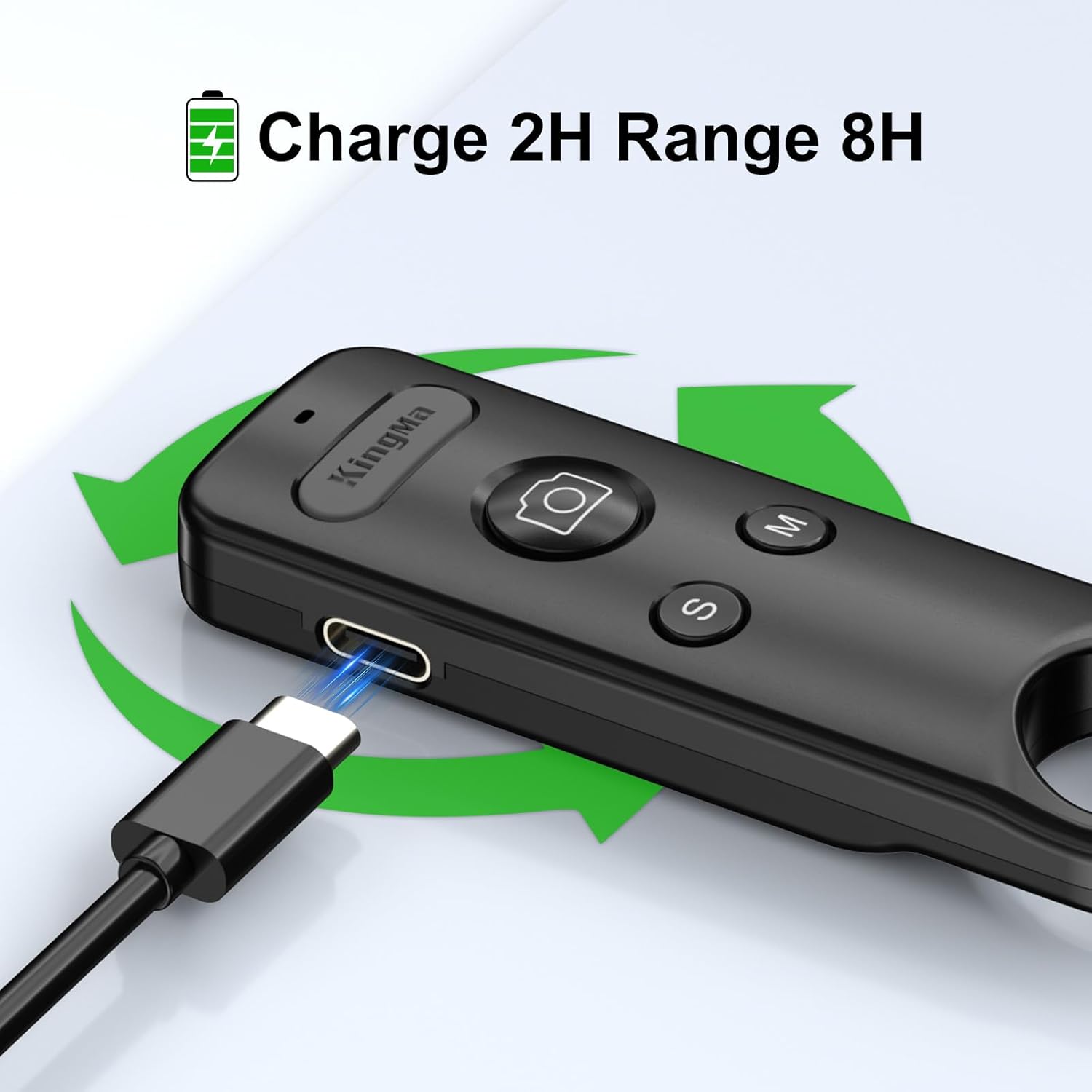 Thumbnail 3 de Bluetooth Remote for GoPro & Insta360 action cameras (Bluetooth 5.0, Type-C charging, up to 49Ft)