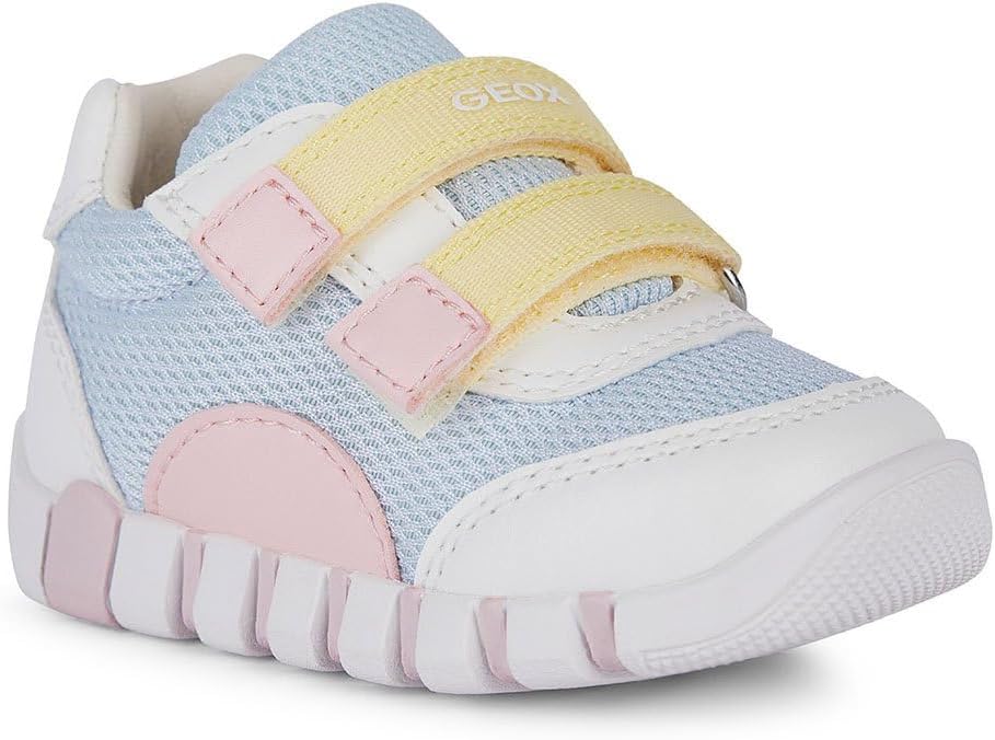 Detalle de Geox B Iupidoo Girl A BasketBébé Fille – Chaussure bébé fille au design fluide et confortable