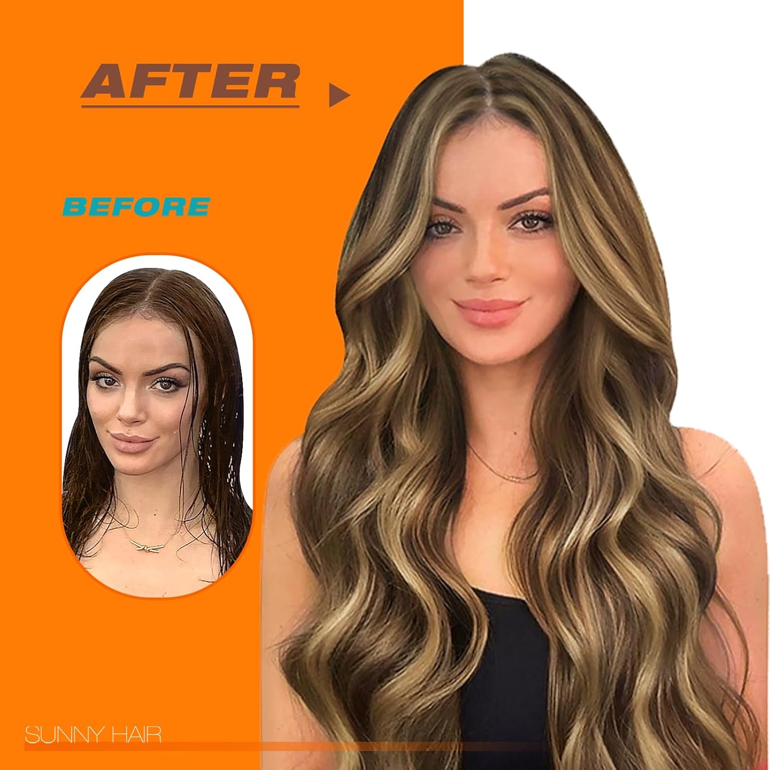 Thumbnail 5 de Sunny Hair Tape-In Extensions 22 inch ๐โ