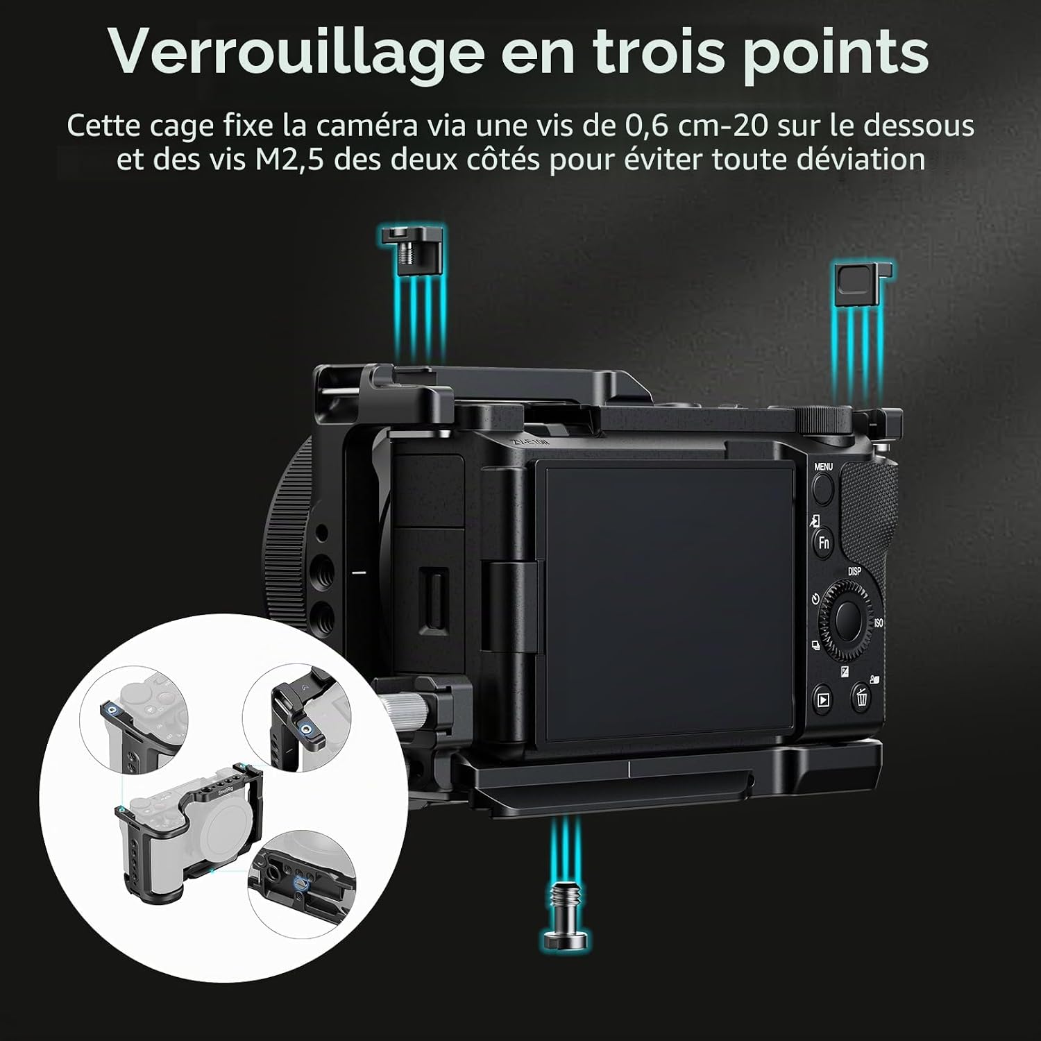 Thumbnail 1 de SMALLRIG ZV-E10 II Cage Kit pour Sony ZV-E10 II