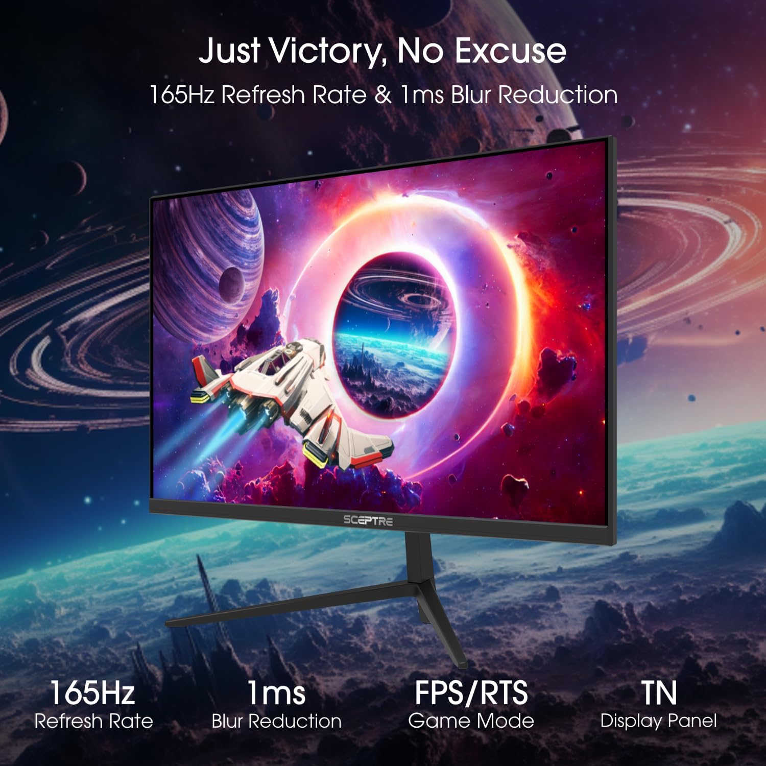 Detalle 1 de Sceptre 27-inch gaming monitor