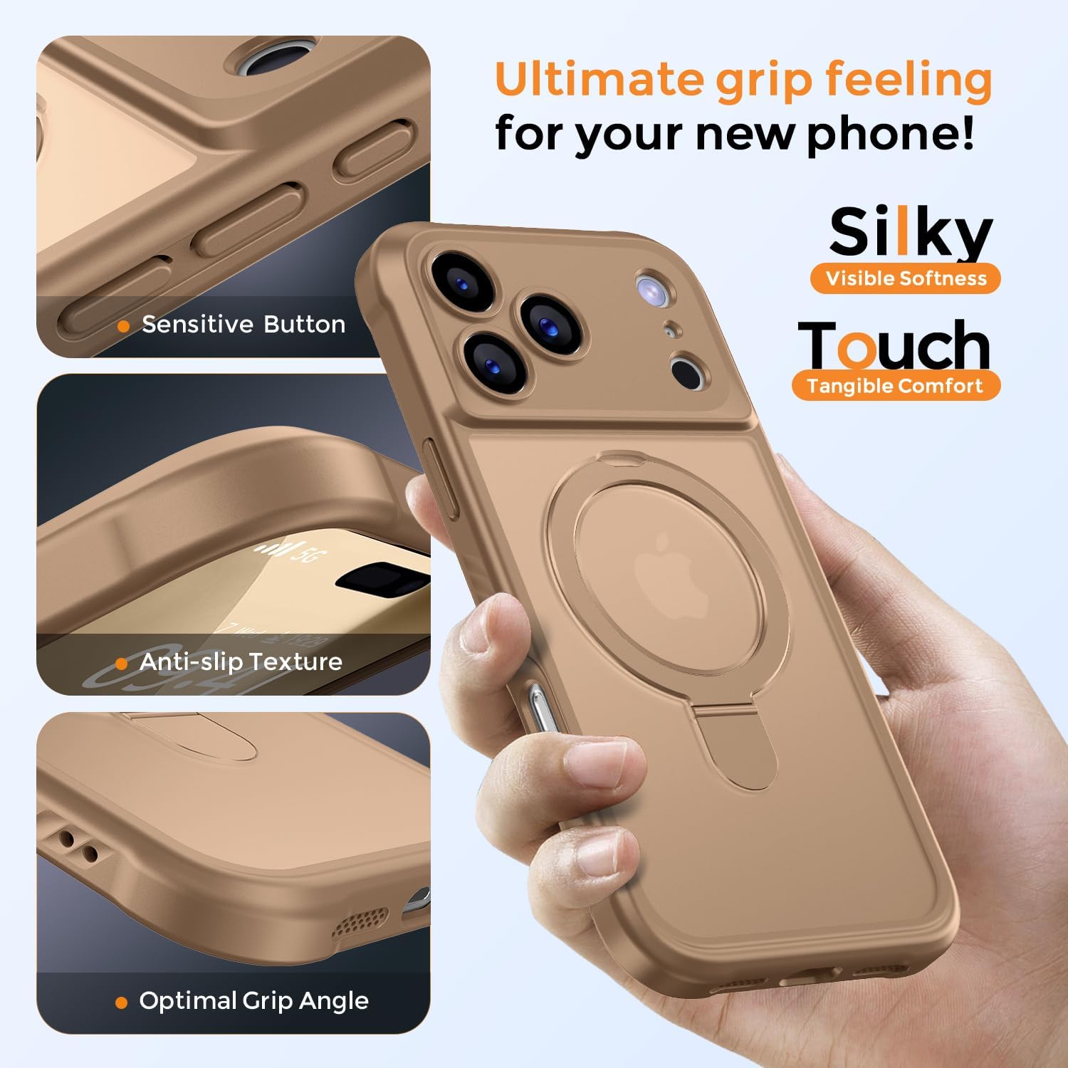 Thumbnail 5 de MOCCA Design Case for iPhone 17 Pro Max with MagSafe and Invisible Magnetic Ring Stand