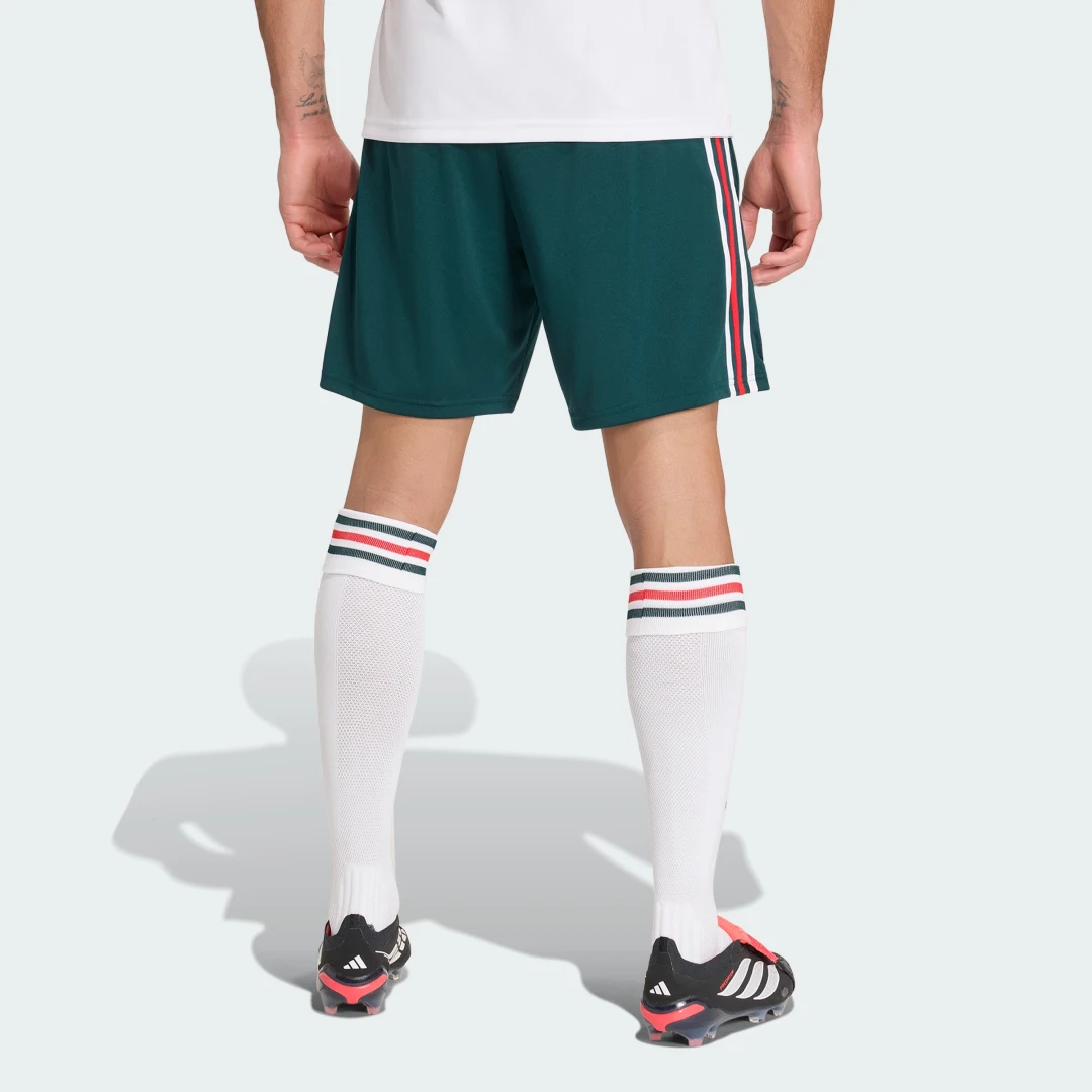 Detalle de Adidas Pantalón corto segunda equipación México 26 – color verde