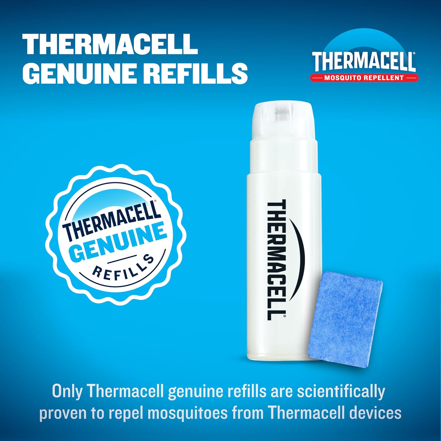 Detalle de Thermacell Mosquito Repellent Refills – 120 Hours of Protection (30 Mats + 10 Cartridges)