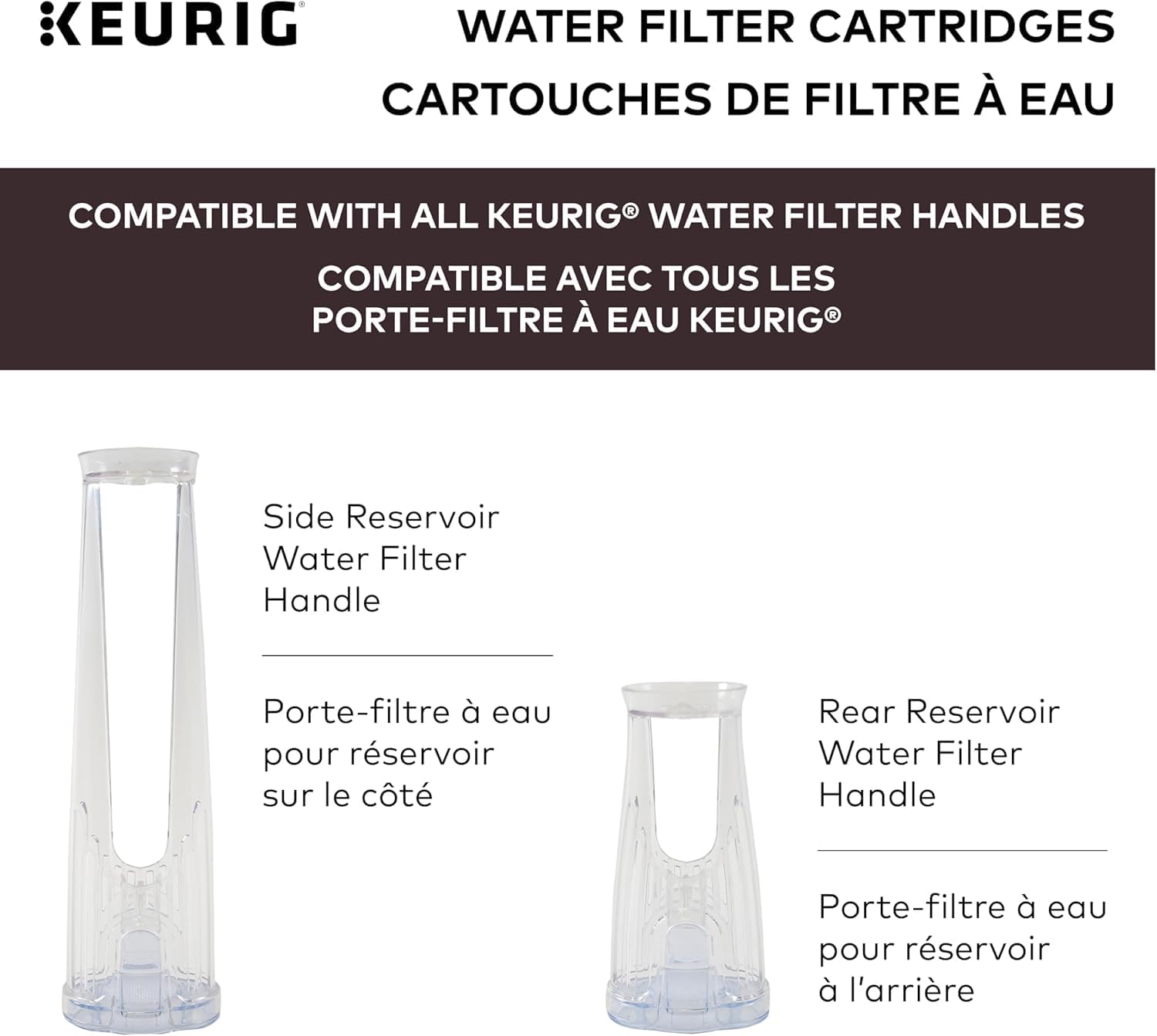 Detalle de Keurig Water Filter Refill Cartridges 6-pack 💧