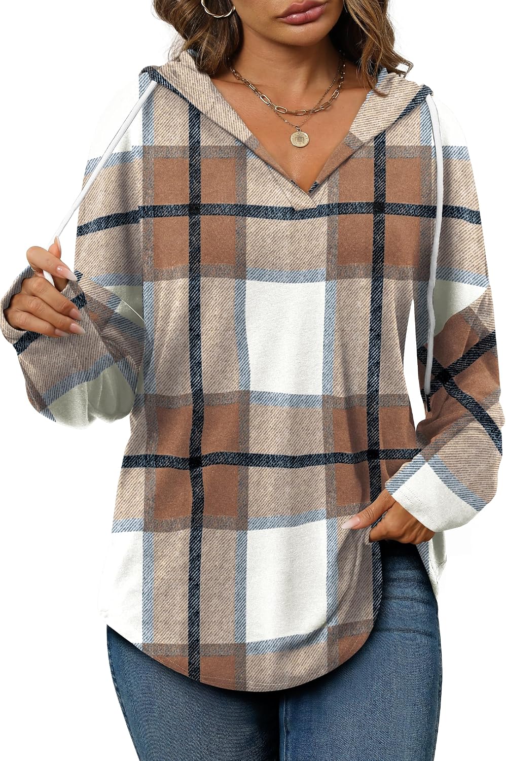 Detalle 2 de Bofell Womens Fashion Tops Oversized Hoodie