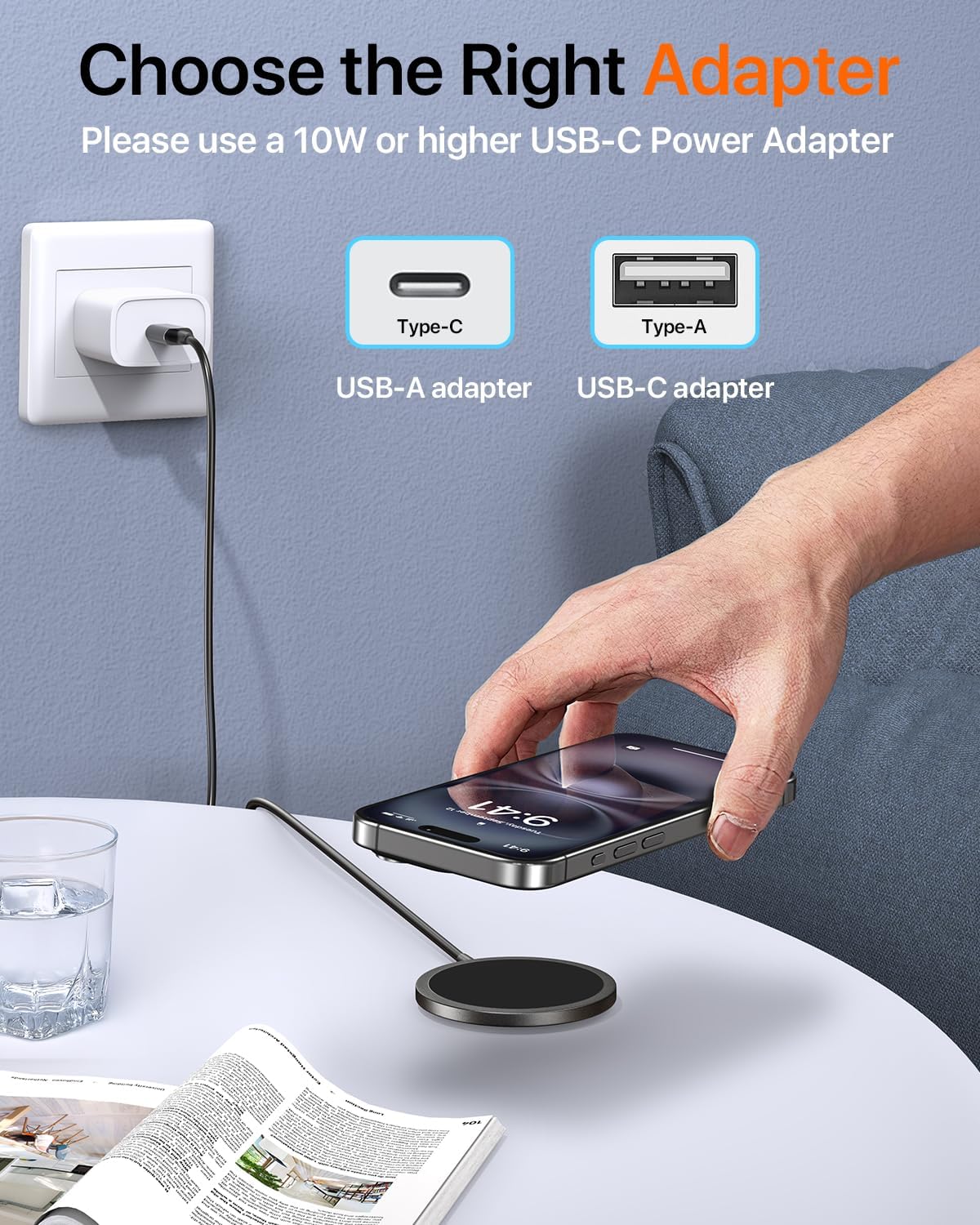 Detalle 2 de EXW Magnetic Wireless Charger 15W