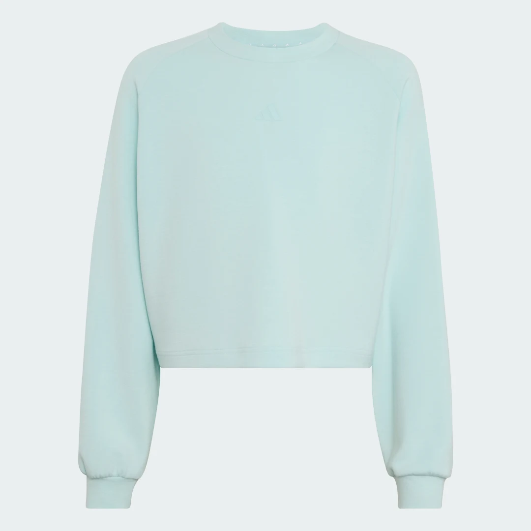 Detalle de Sudadera Adidas Turquesa — comodidad y estilo para el día a día