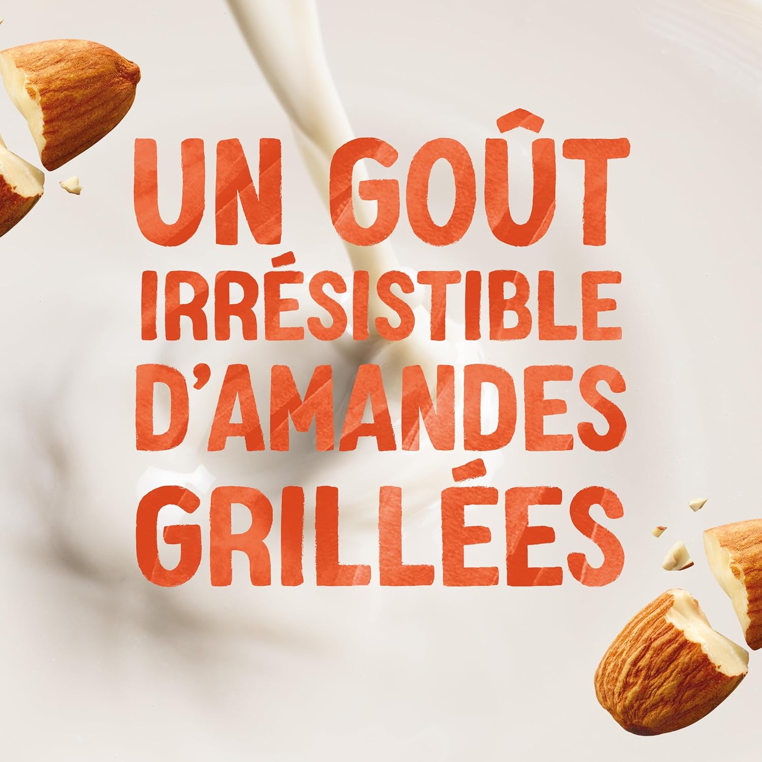 Detalle de Alpro Boisson Végétale Lait d'Amande Grillée Sans Sucres – Lot 8x1L