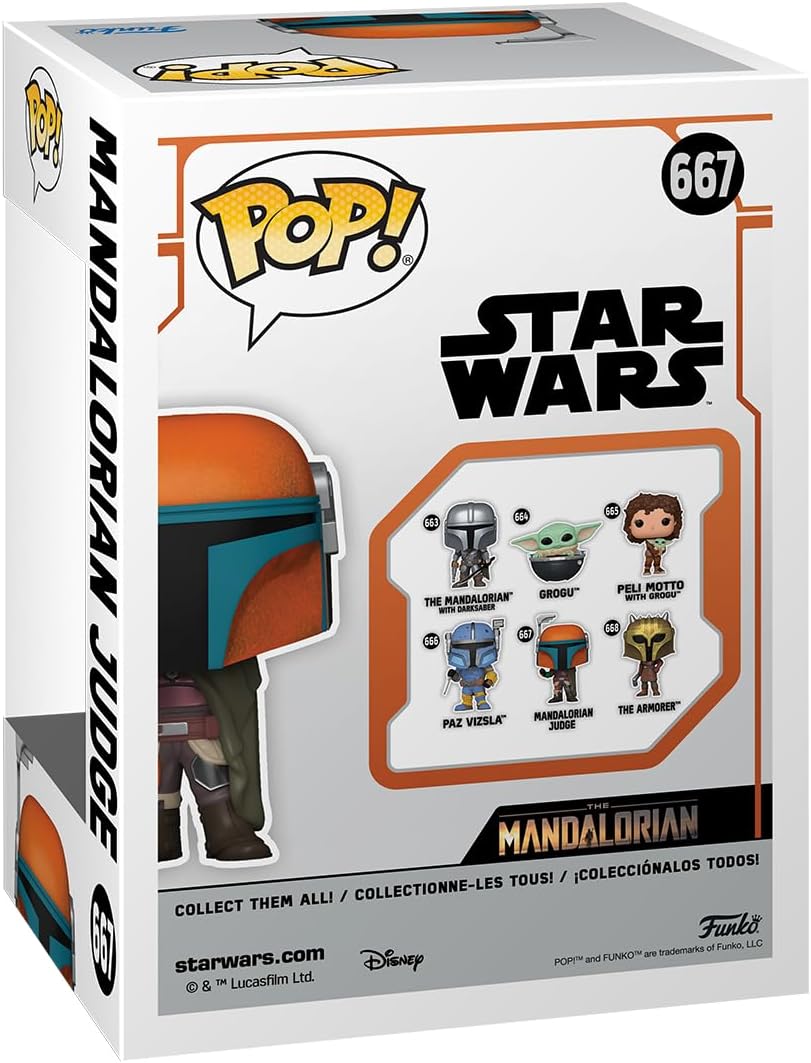 Detalle de Funko POP! Vinyl: Star Wars – The Mandalorian – The Judge