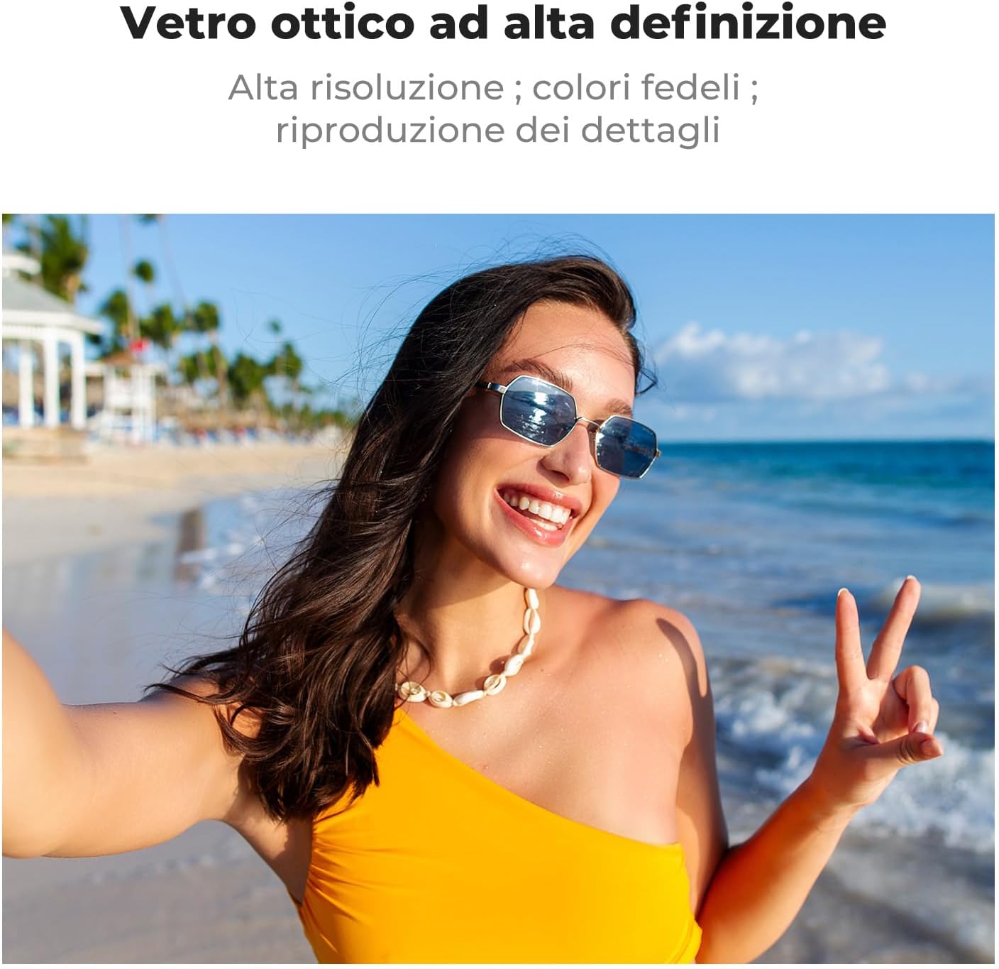 Thumbnail 3 de K&F CONCEPT Filtro Black Mist 1/4 per DJI Osmo Action 6 – Diffusione Cinema e Protezione