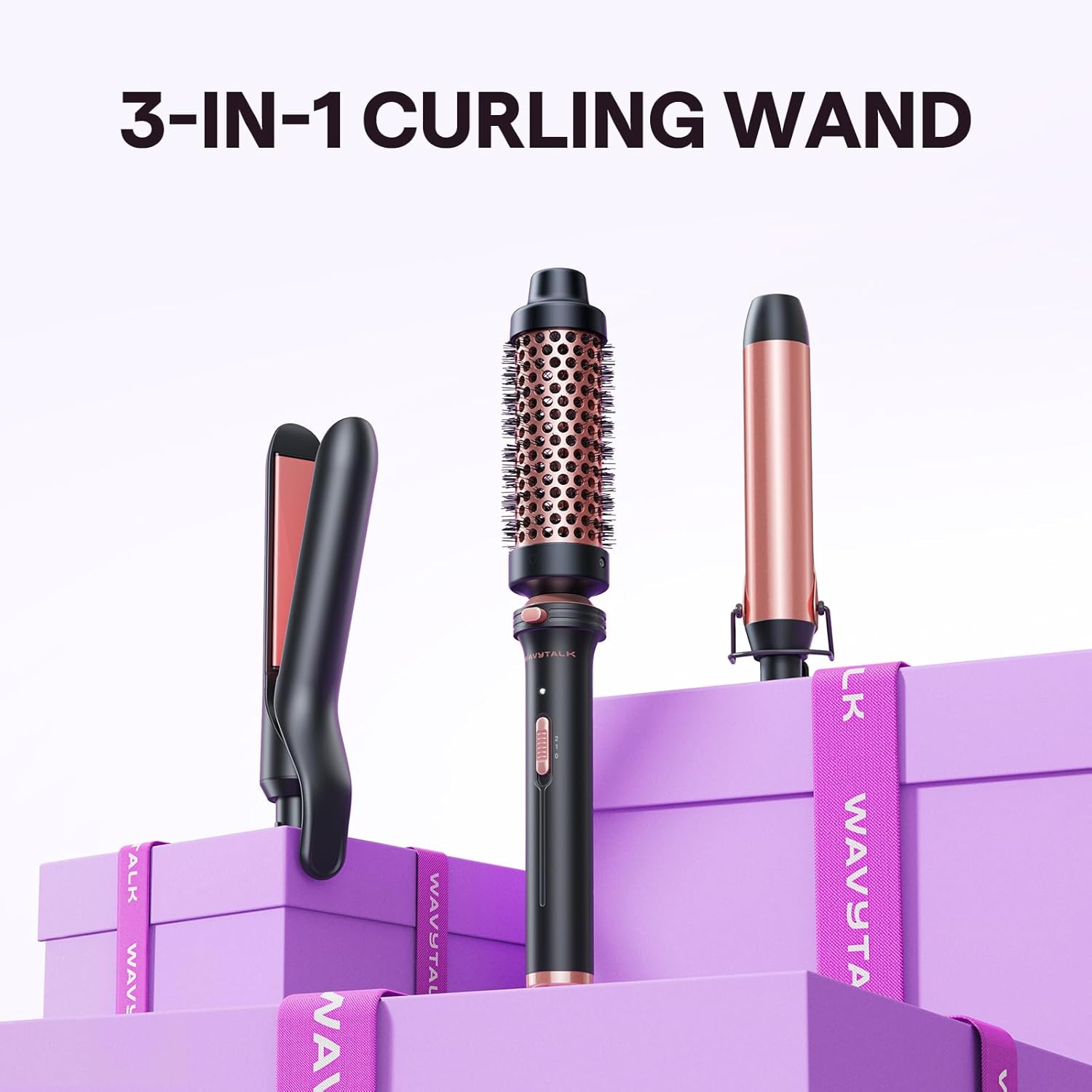 Thumbnail 6 de Wavytalk 3 in 1 Curling Wand Set 1.25"