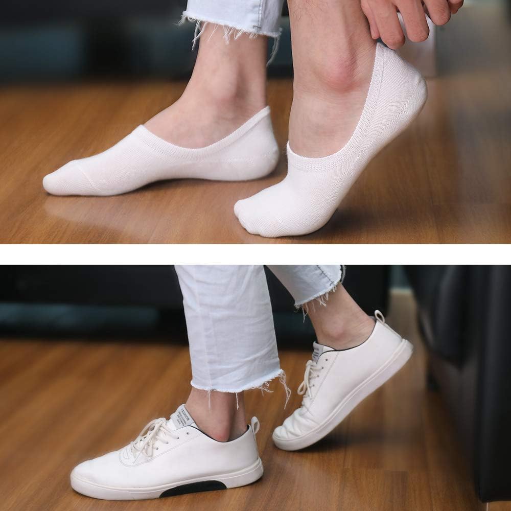 Detalle de YOUCHAN sneaker socken damen onzichtbare sneakersokken met siliconen hielband