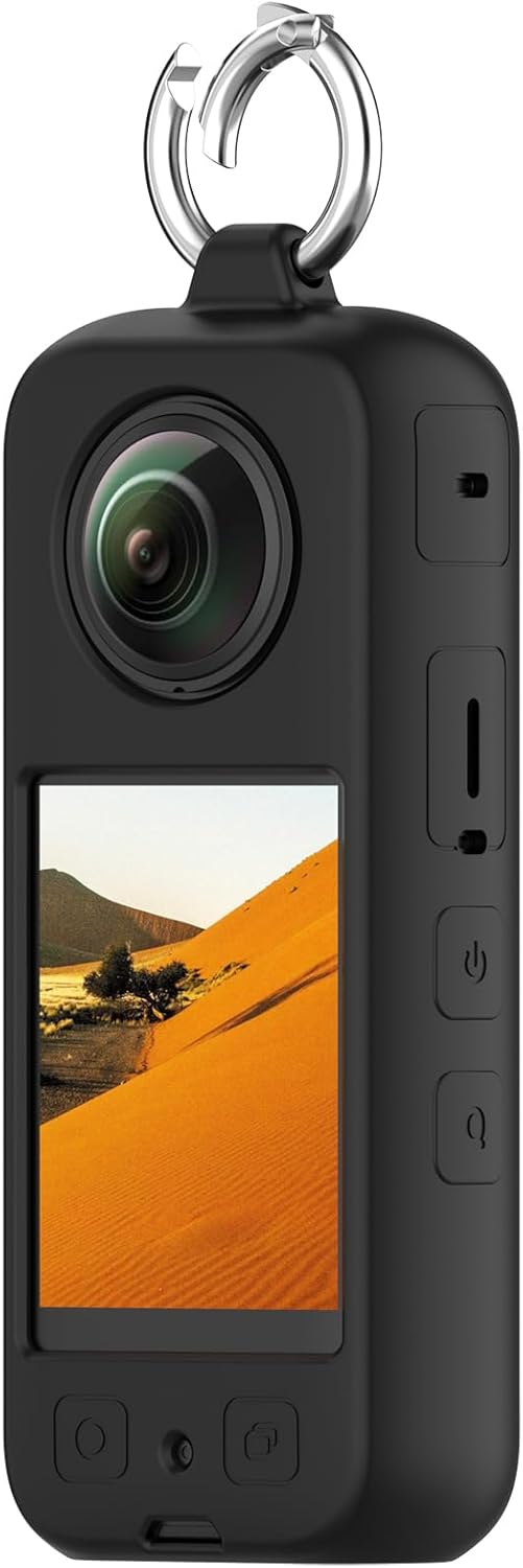 Thumbnail 1 de Keecuty Silikonhülle für Insta360 X4 – Schutzhülle aus weichem Silikon, Schwarz