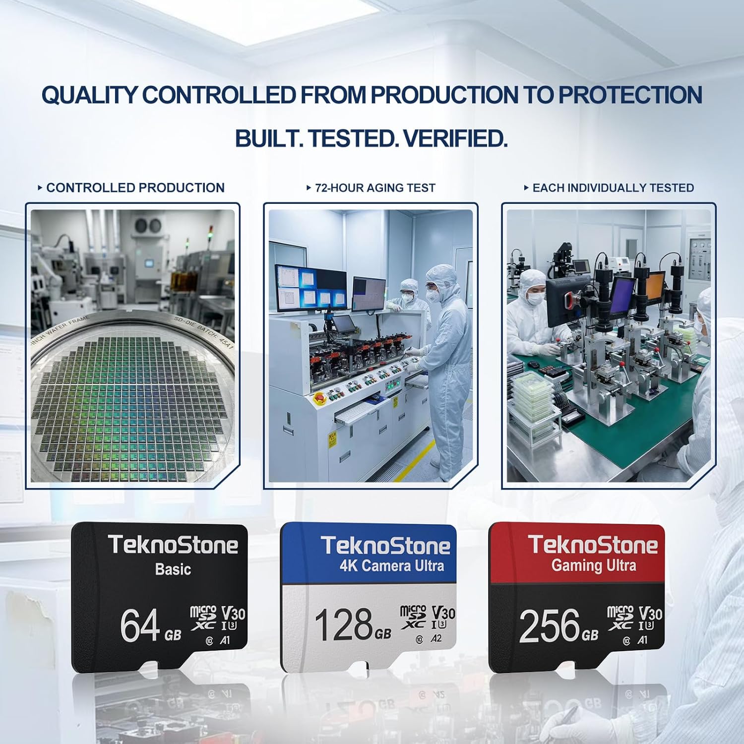 Thumbnail 4 de TEKNOSTONE Gaming 128GB MicroSDXC with Adapter (UHS-I, up to 100MB/s read)