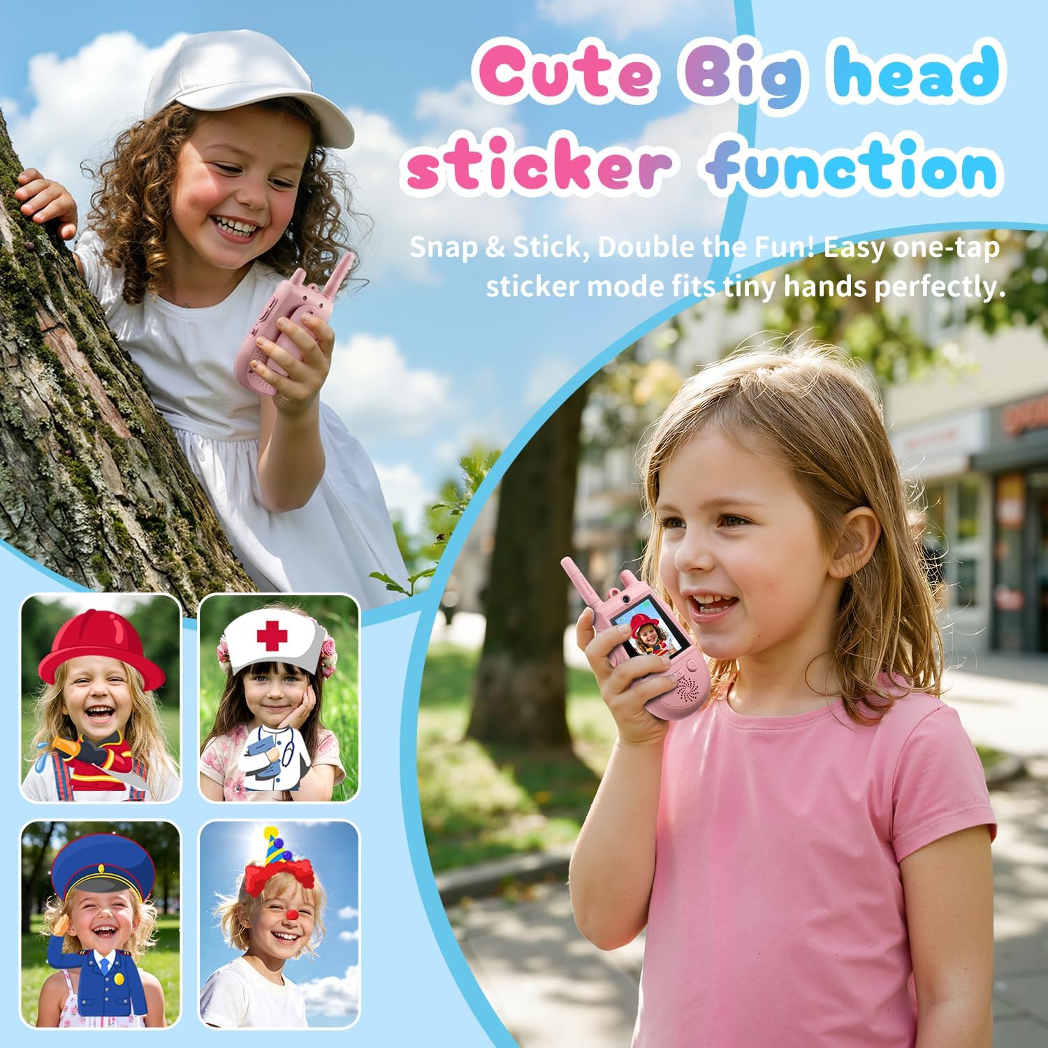 Detalle de Video Walkie-Talkies for Kids, 2-Pack