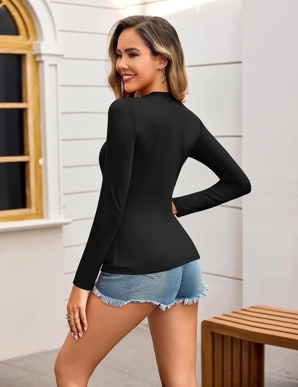 Thumbnail 4 de Aottori Camiseta térmica mujer manga larga