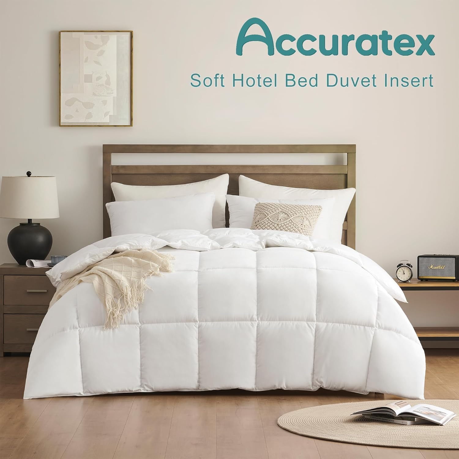 Thumbnail 2 de ACCURATEX Couette 100% coton 240×220 cm