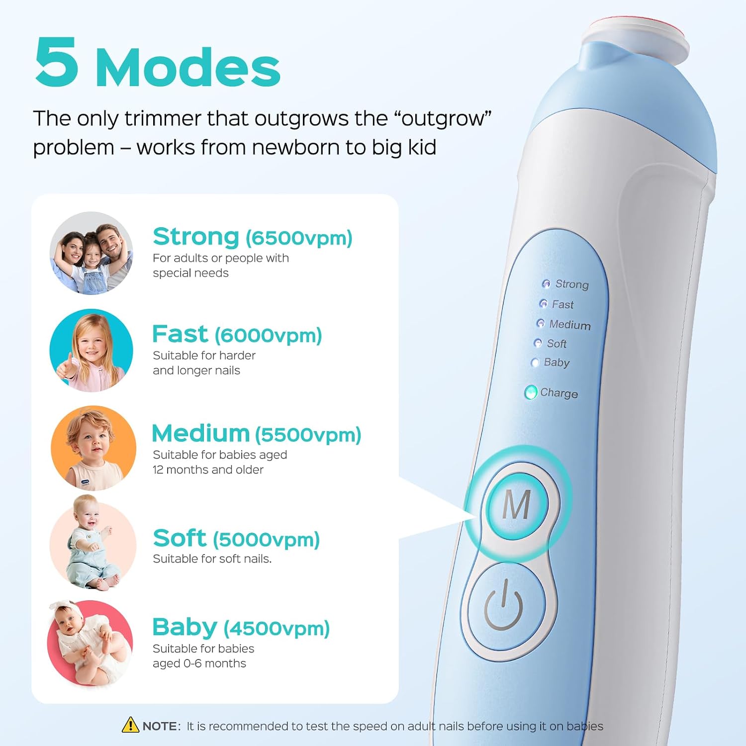 Detalle 2 de COSLUS Baby Nail Trimmer C52