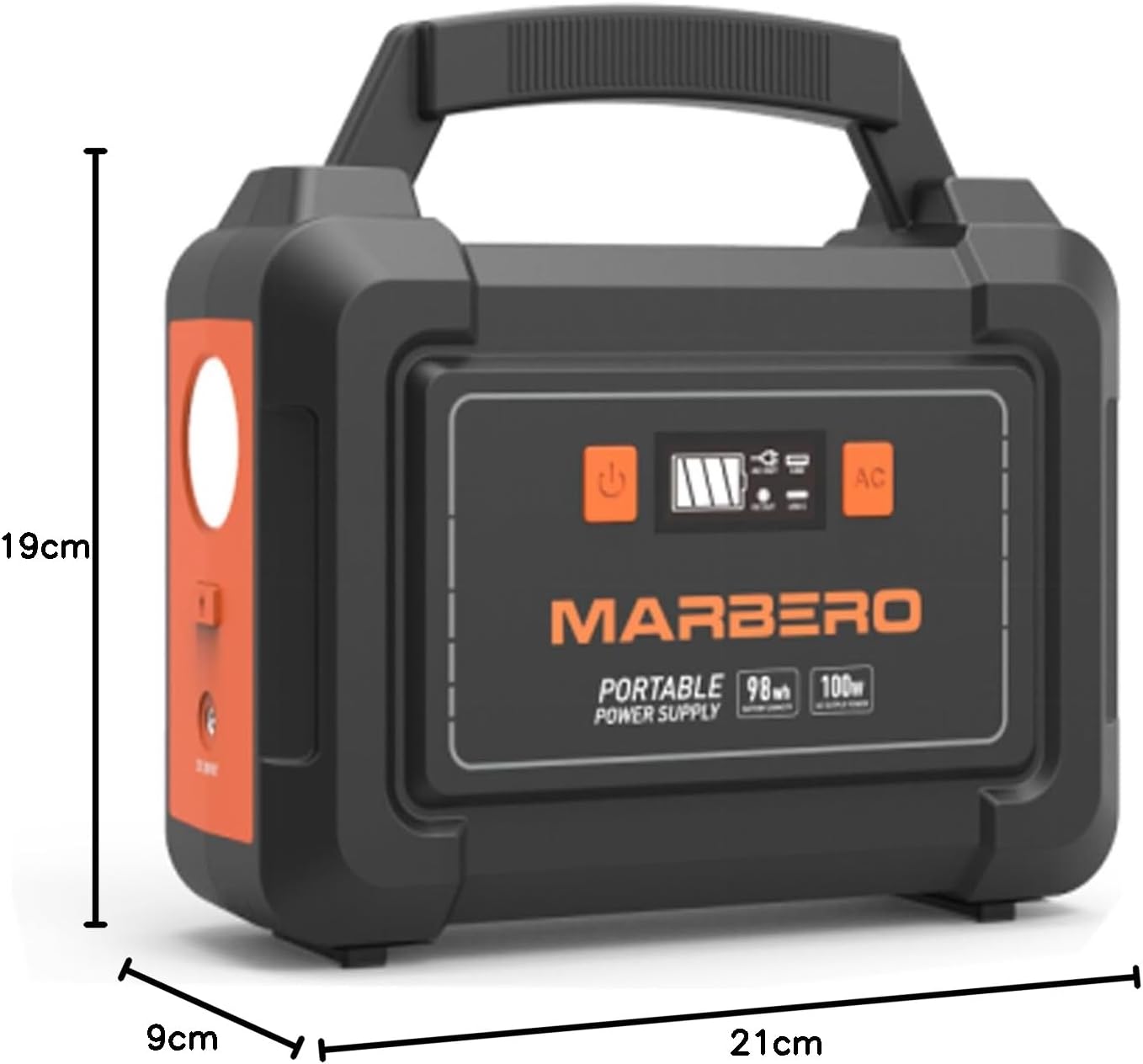 Thumbnail 6 de MARBERO Stromgenerator 99Wh mit 30W Solar