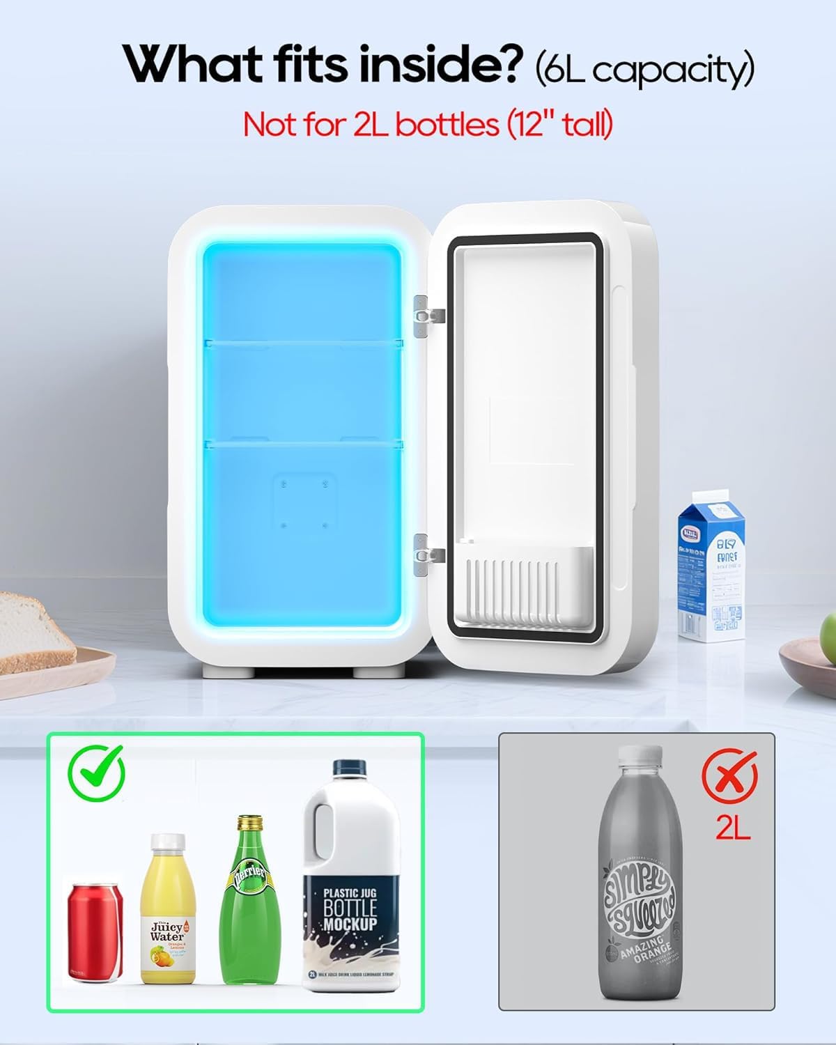 Thumbnail 4 de BEICHEN Mini Fridge 6L