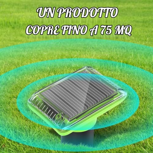 Thumbnail 6 de Queath Repellente Solare per Talpe e Roditori – 4 pezzi, protezione giardino e campeggio