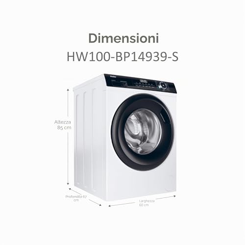 Thumbnail 6 de Haier I-Pro Serie 3 Lavatrice 10 Kg, 1400 Giri, Classe A – Bianca