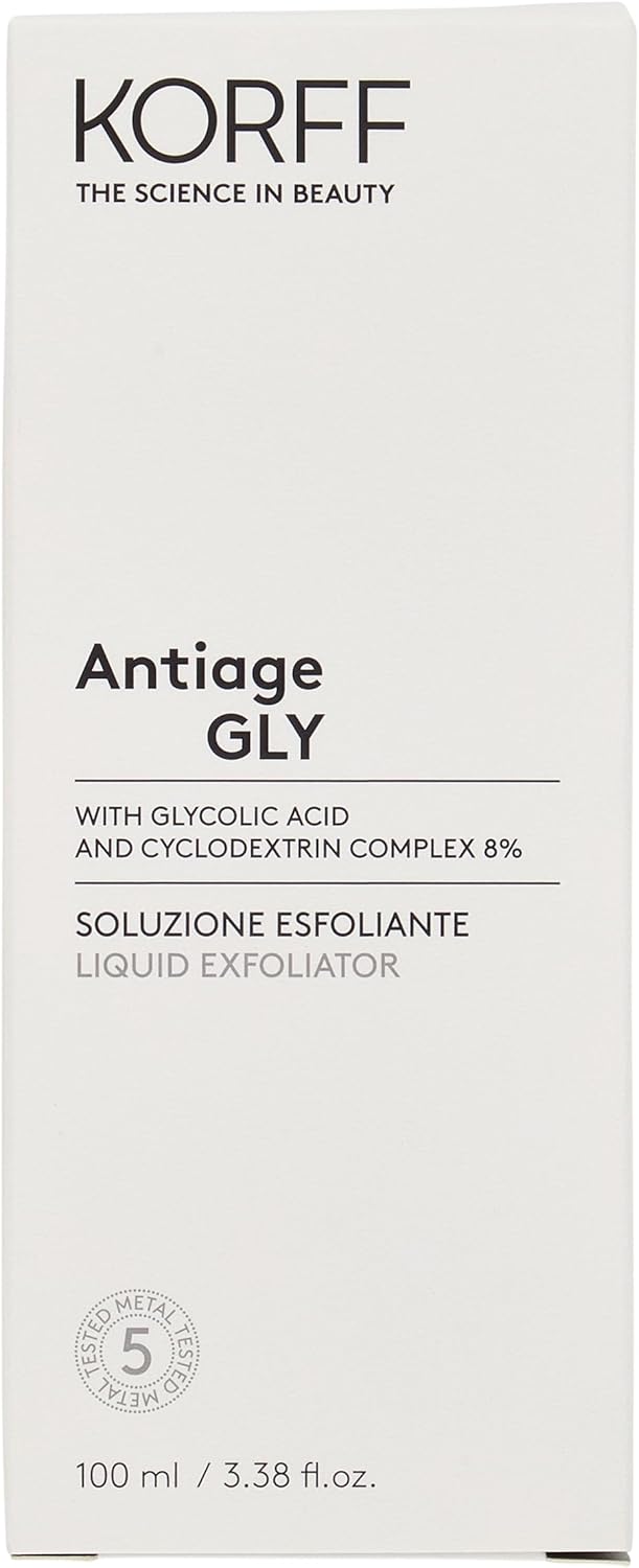 Thumbnail 5 de Korff Antiage Gly Soluzione Esfoliante con Acido Glicolico all’8% e Ciclodestrine, 100 ml