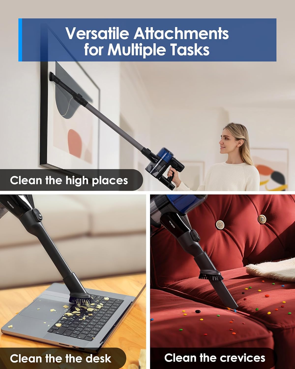 Thumbnail 6 de Tineco Pure ONE S30 Cordless Vacuum 65min Runtime 🧹