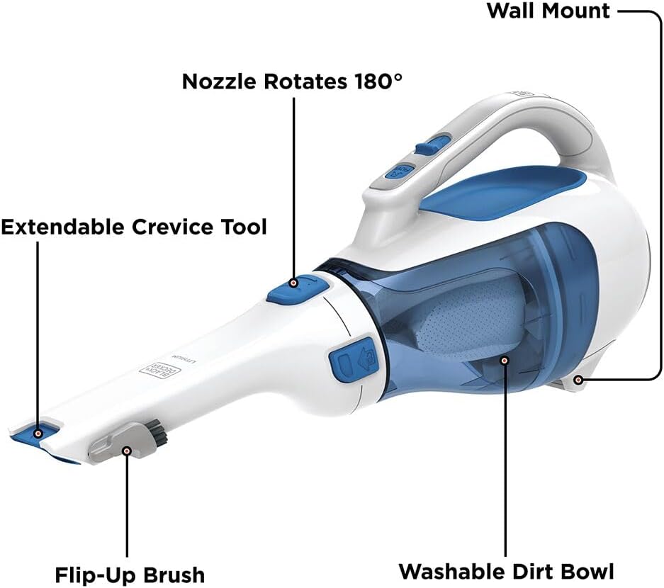 Thumbnail 4 de BLACK+DECKER HHVI320JR02 cordless handheld vacuum 12V 🧹