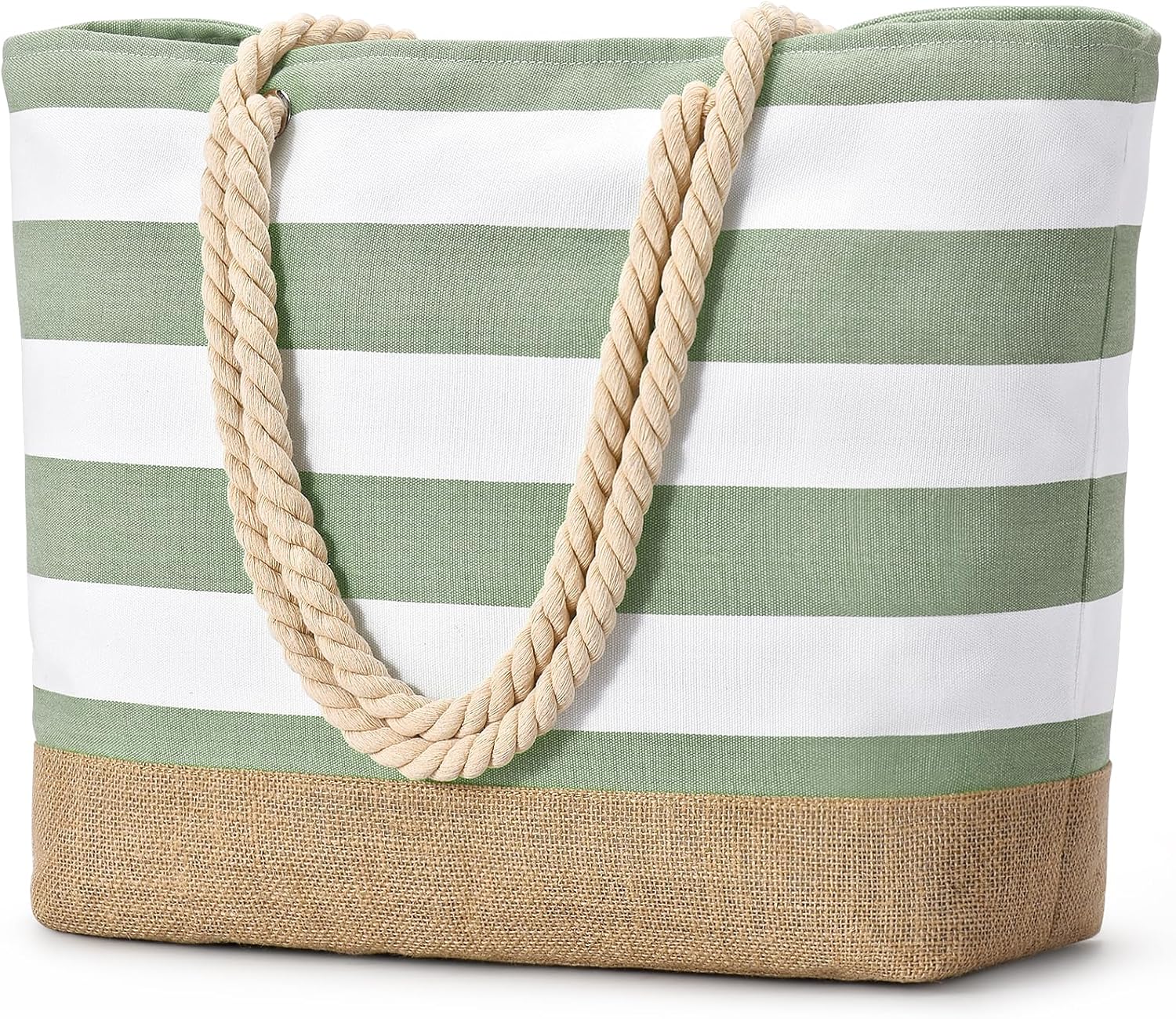 Detalle de oscaurt Strandtasche XXL – wasserdichte, faltbare Reise- und Strandtasche mit Reißverschluss