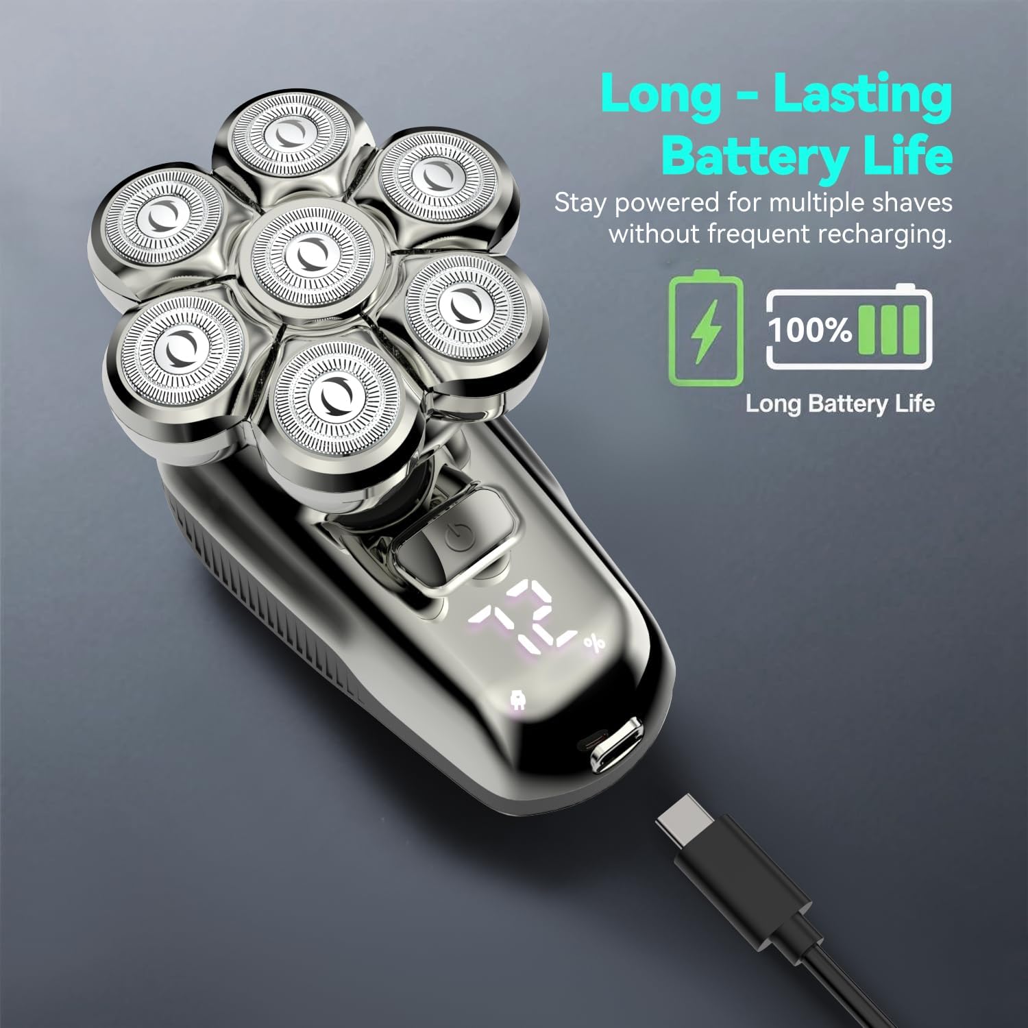 Thumbnail 5 de 2025 7D Flexible Head Shaver 90min