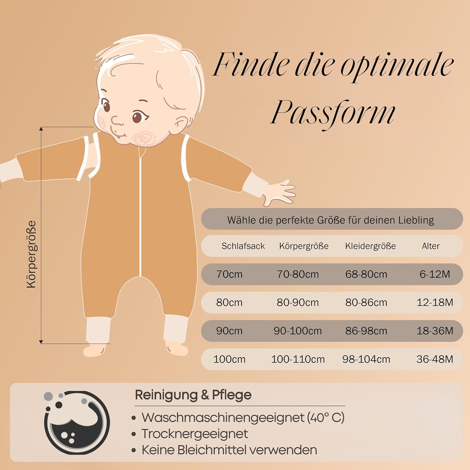 Thumbnail 6 de Mababu Ganzjahres Schlafsack Füße 2.5 TOG