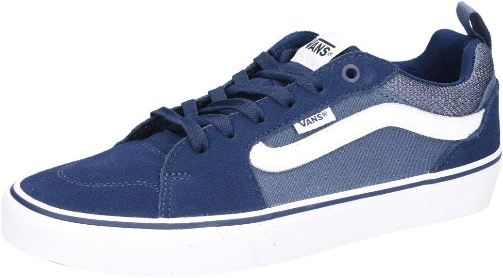 Detalle de Vans MN Filmore Blue Suede Leather Blue zapatillas