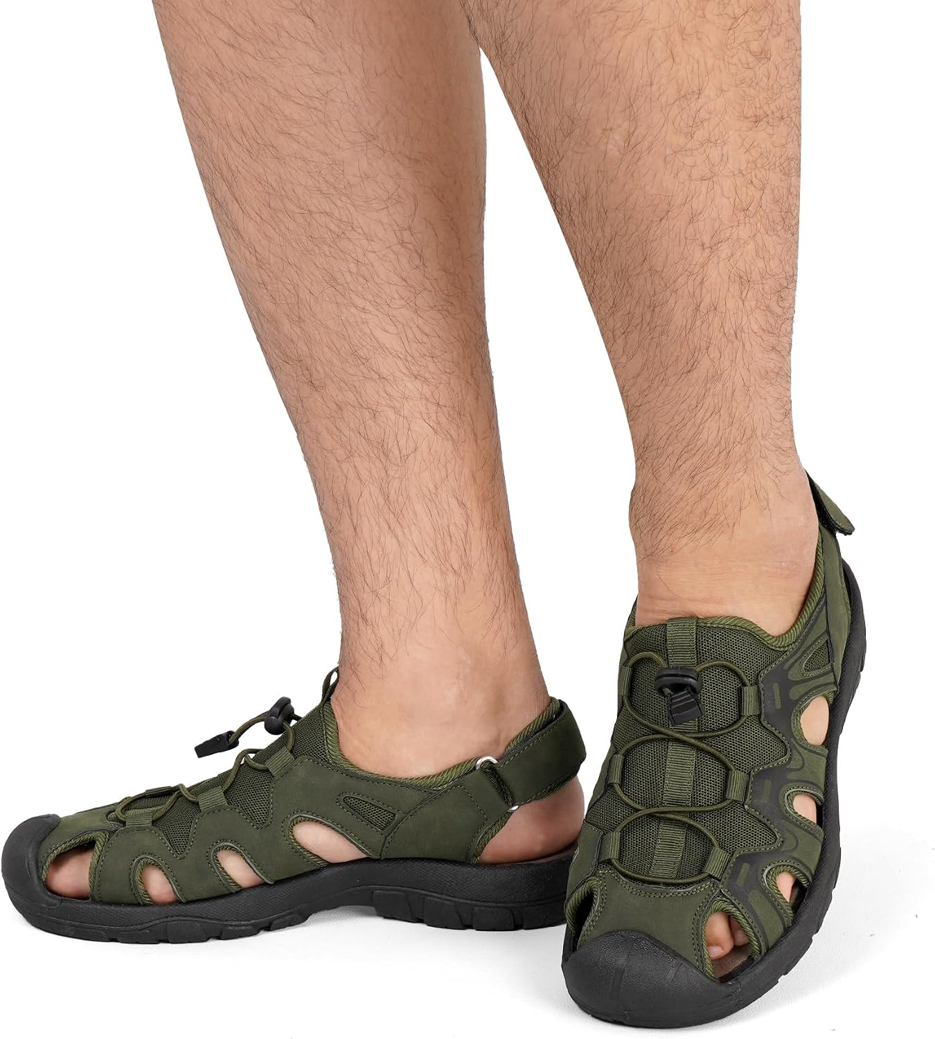 Detalle 2 de JOMIX MOX260380 sandali da uomo da trekking con punta protetta e suola antiscivolo