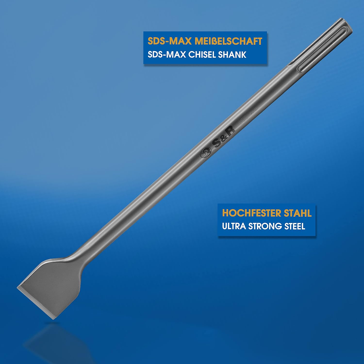 Detalle de S&R Burin SDS-Max 400 mm