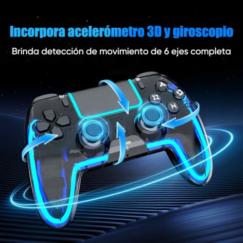 Detalle de BETMI Mando inalámbrico para PS5 con joystick Hall, doble vibración y funciones avanzadas