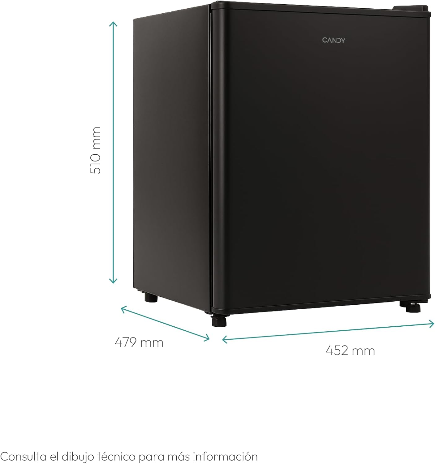 Thumbnail 2 de Candy CHASD4351EBC minibar 43L