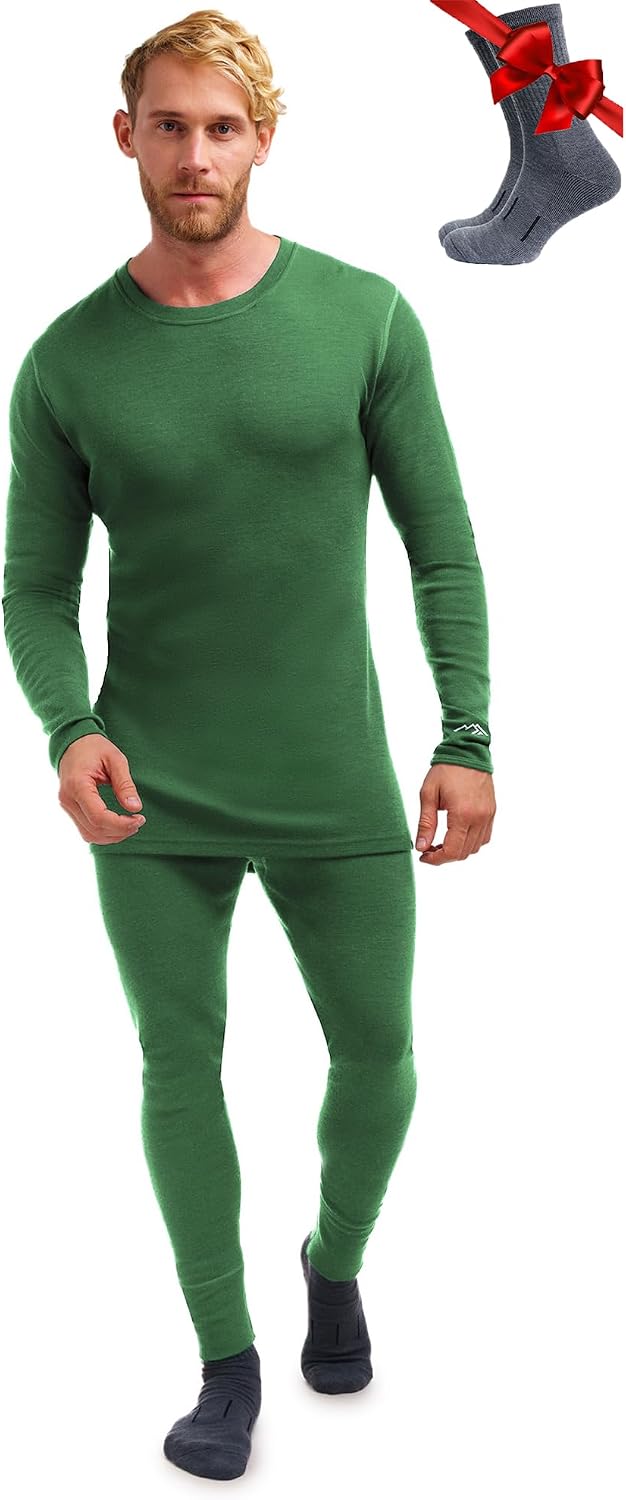 Detalle de Merino.tech Intimo termico uomo 18,5 micron