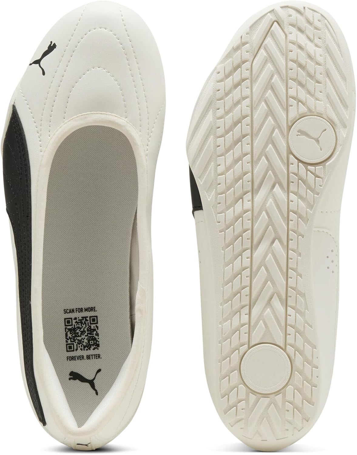 Detalle de PUMA Femme Catch Soleil : ballerines à puntera arrondie pour un quotidien facile