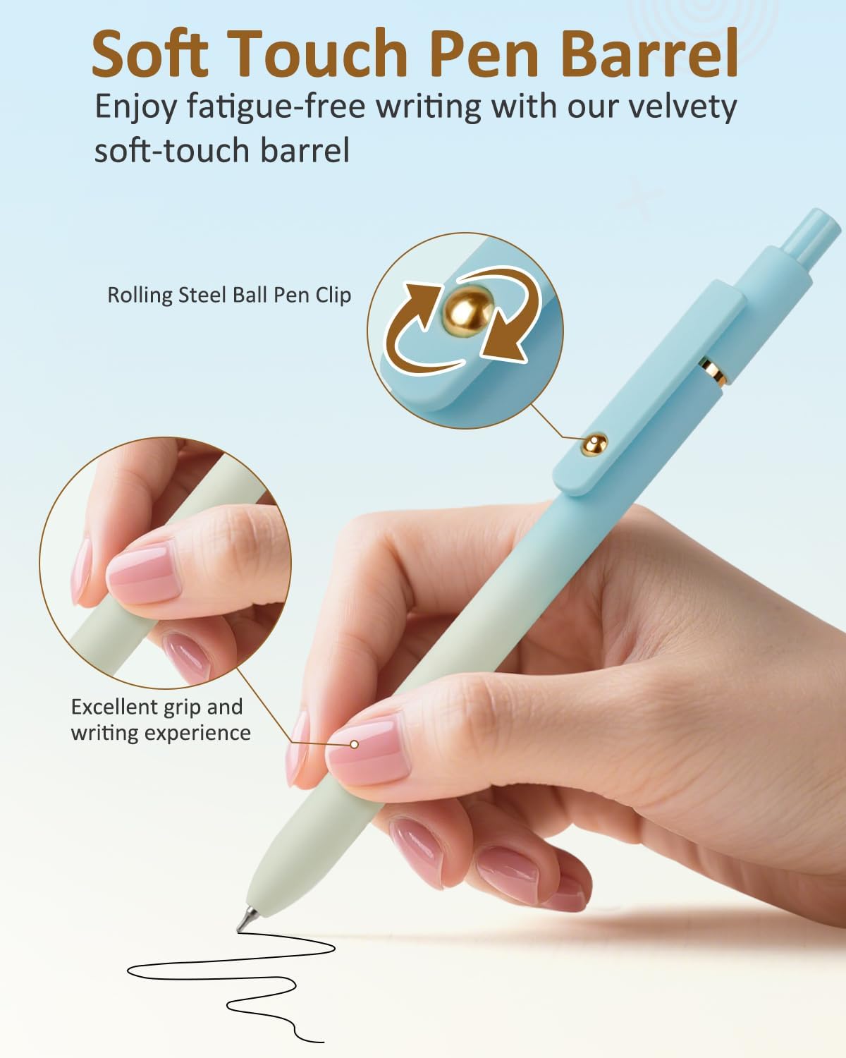 Detalle 2 de FIOVER Gel Pens 0.7mm