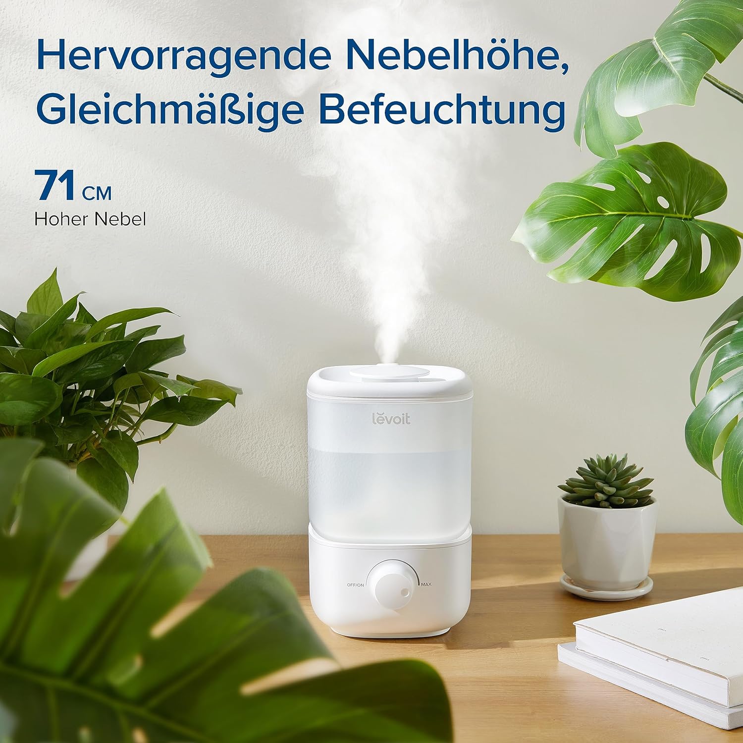 Thumbnail 4 de Levoit Top-Fill Luftbefeuchter 2,5 L für Schlafzimmer 💧
