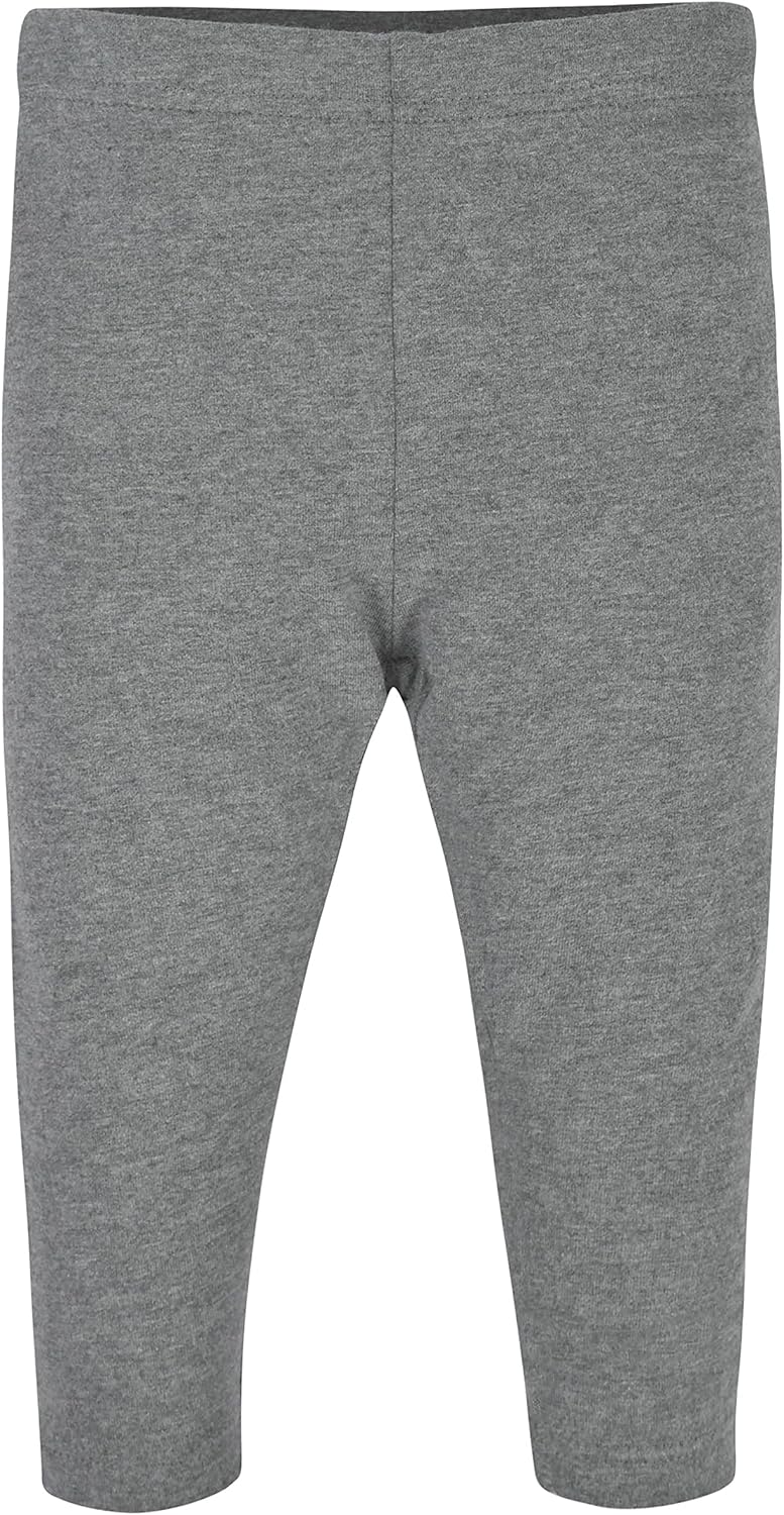 Detalle de Gerber Toddler 3-Pack Premium Leggings – Lot de 3 leggings en coton/élasthanne pour Bébé fille