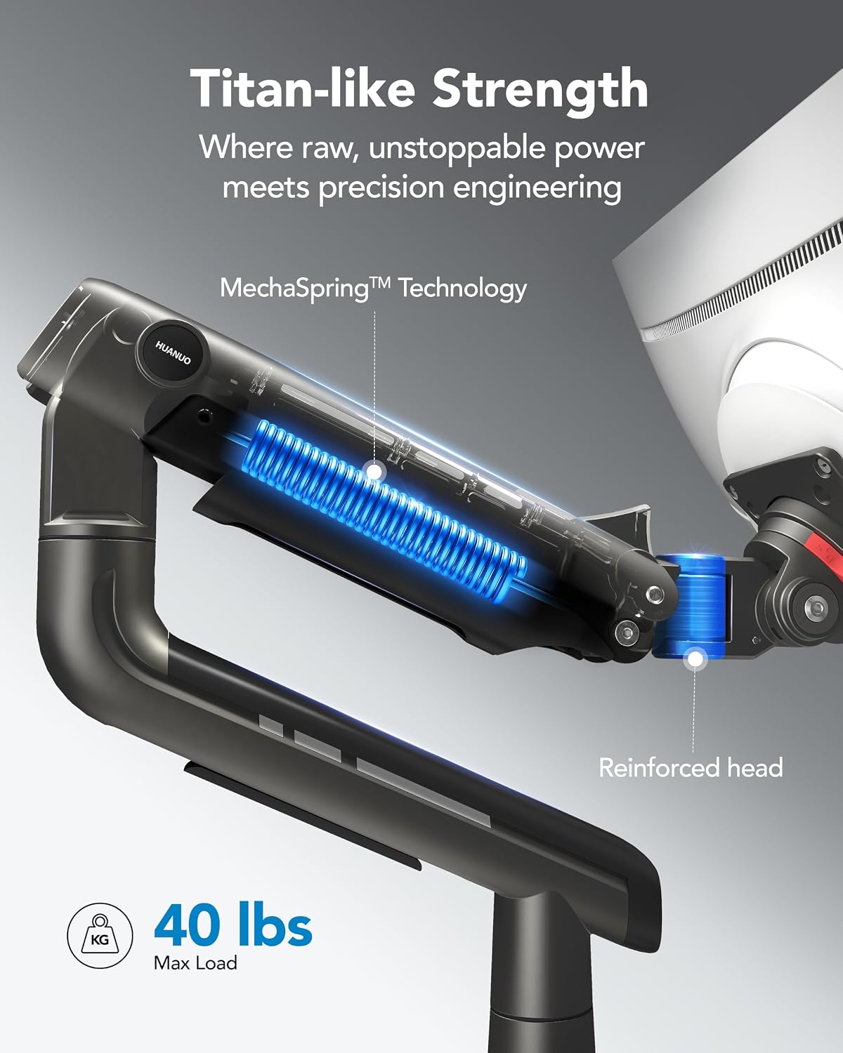 Thumbnail 4 de HUANUO TitanLift Monitor Arm 44 lbs
