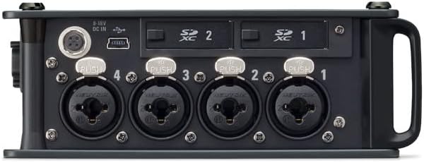 Detalle 1 de Zoom F8n Pro Multitrack Field Recorder, 8 Inputs, 10 Tracks, 32-Bit Float